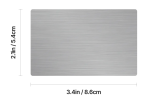 Stainless Steel Business Card - Image 2