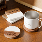 Marble & Wood Coaster - Image 2