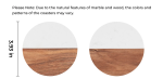 Marble & Wood Coaster - Image 3