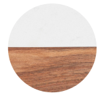Marble & Wood Coaster